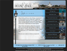 Tablet Screenshot of dahlaw.com